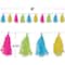 Beistle 8ft. Pink, Green, Turquoise & Yellow Tissue Tassel Garland, 2ct.